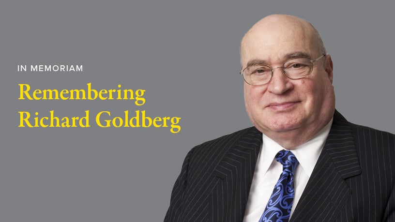 Richard Goldberg Memoriam