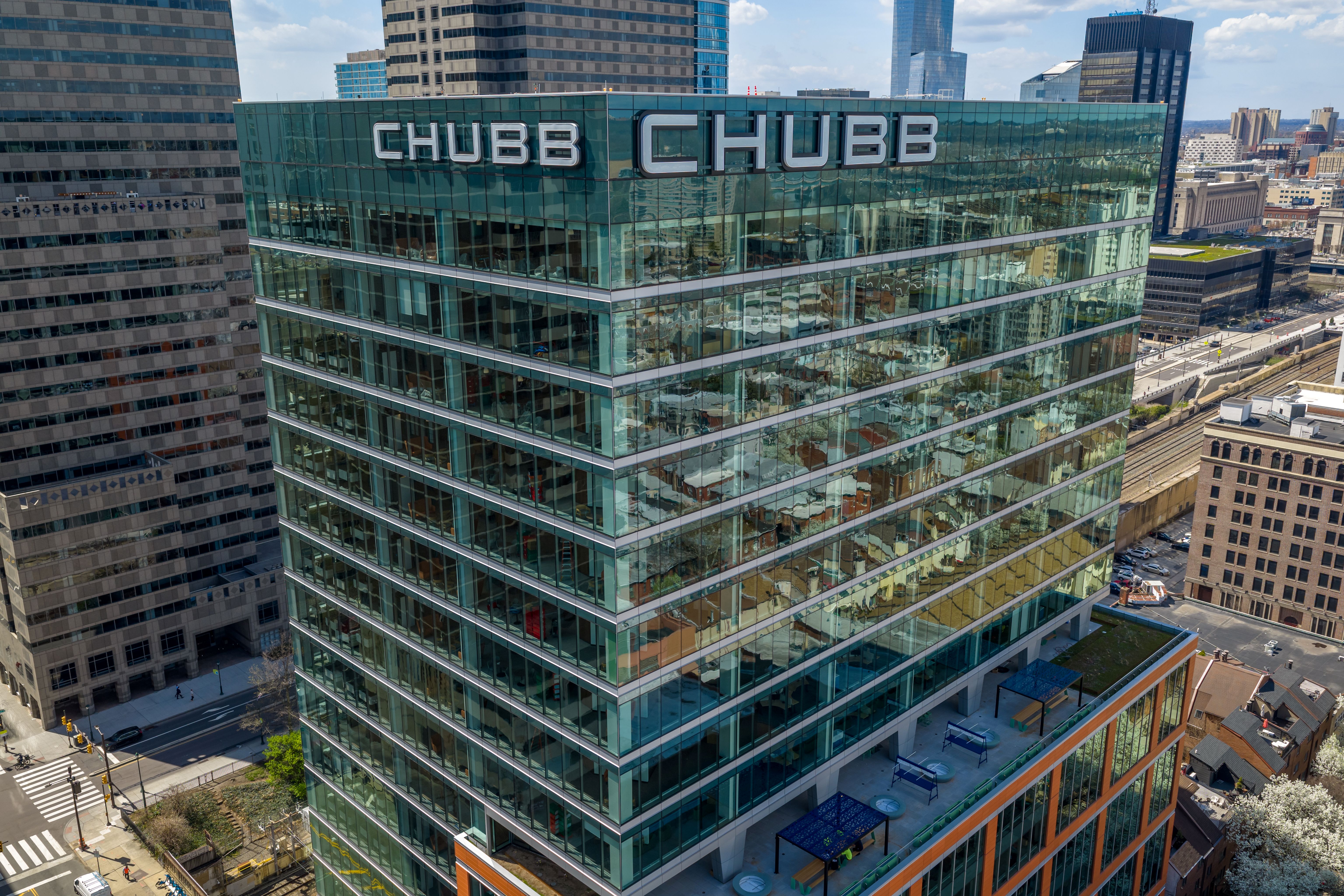 A picture of Chubb's office building.