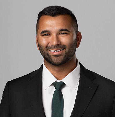 A headshot of Garrett Shaikh.